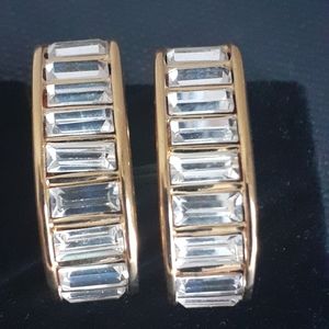 NAPIER Earrings Vintage Sign